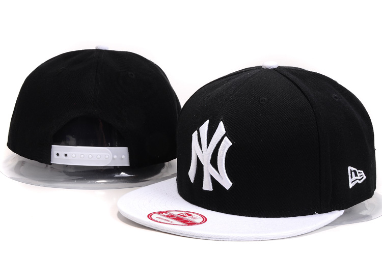 MLB New York Yankees NE Snapback Hat #58